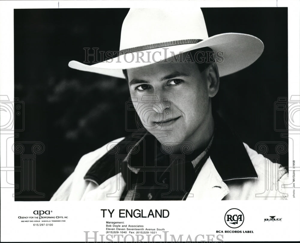 1995 Press Photo Ty England - cvp83960- Historic Images