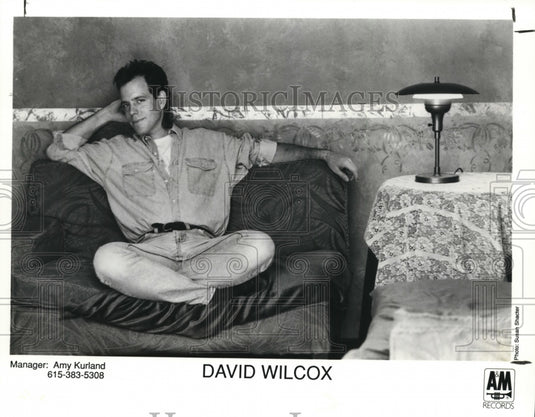 1995 Press Photo David Wilcox, Music Artist - cvp84055- Historic Images
