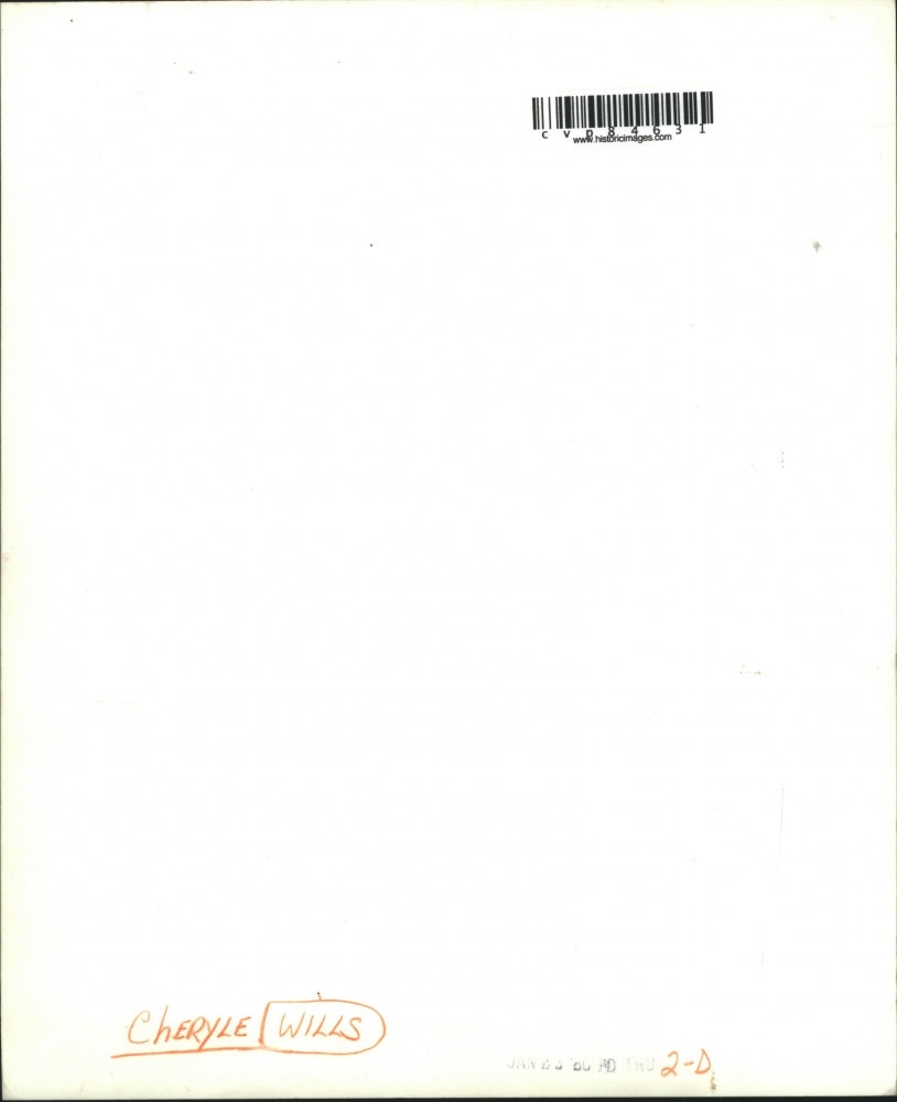 1986 Press Photo Faculty assistant Cheryle Wills - cvp84631