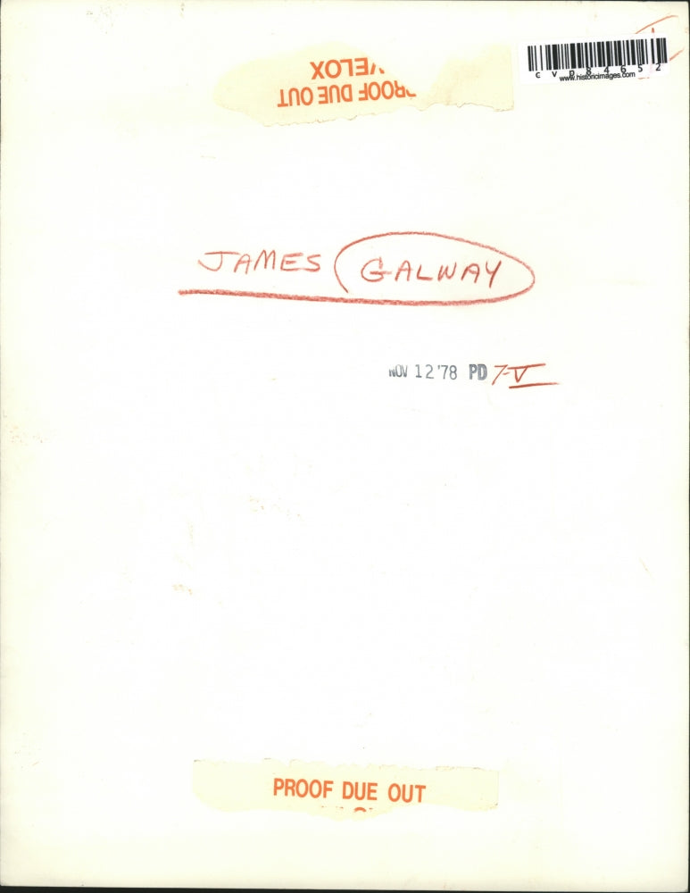 1978 Press Photo James Galway - cvp84652