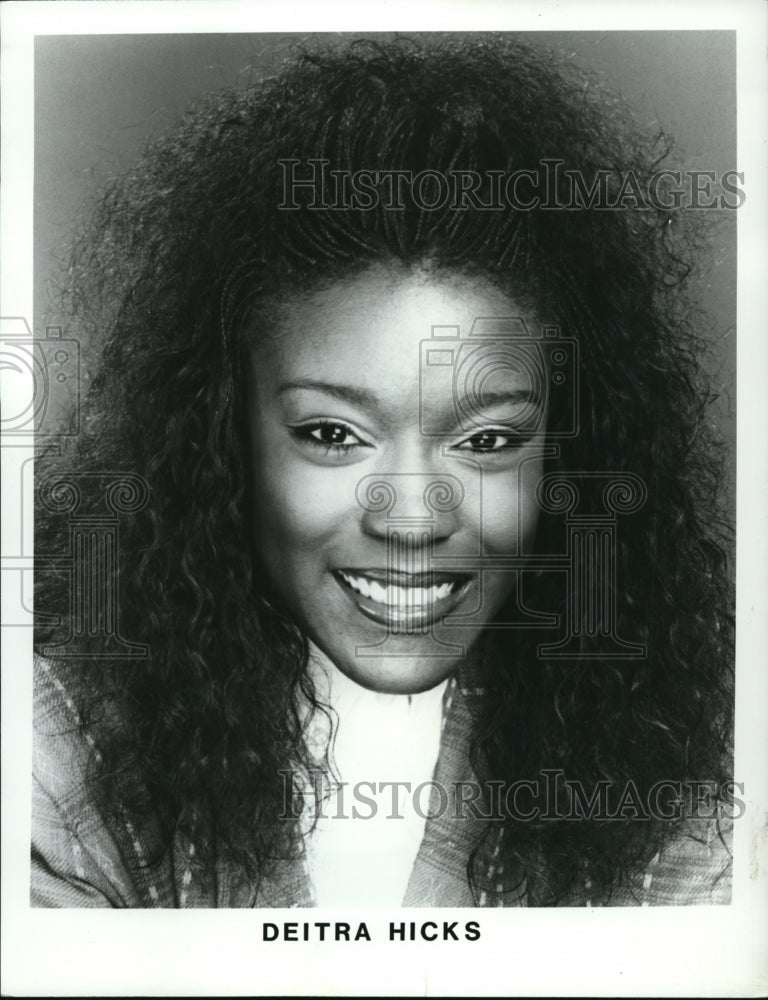 Press Photo Deitra Hicks in Mama I Want to Sing. - cvp84691- Historic Images