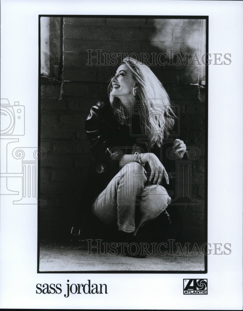 1990 Press Photo Sass Jordan - cvp84759- Historic Images