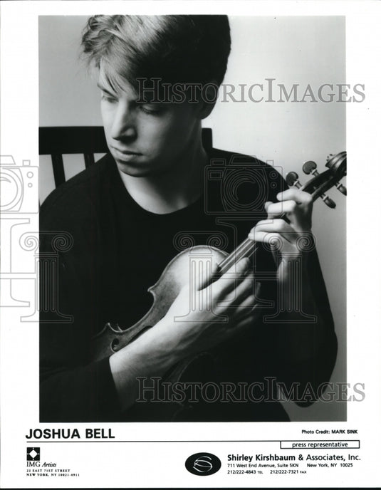 Press Photo Joshua Bell is an American violinist and conductor - cvp84831- Historic Images