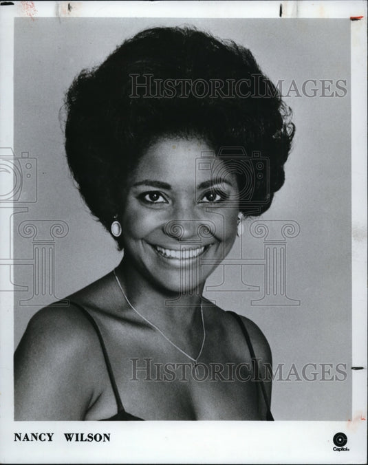 1979 Press Photo Jazz singer Nancy Wilson - cvp84874
