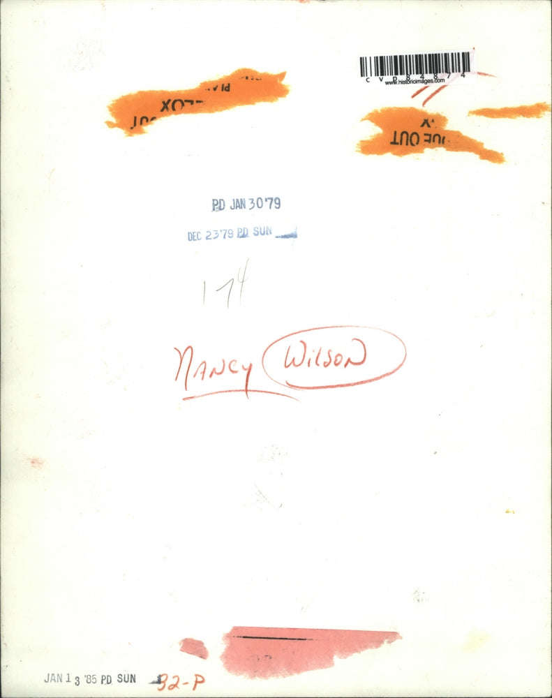 1979 Press Photo Jazz singer Nancy Wilson - cvp84874