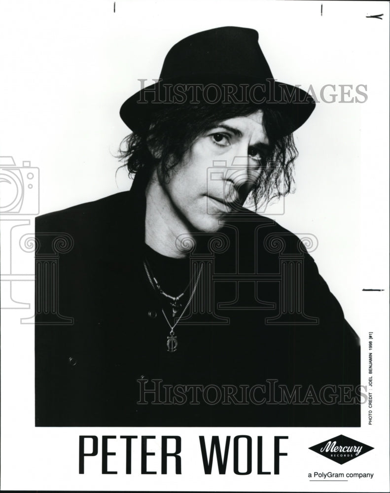 1998 Press Photo Peter Wolf - cvp84929- Historic Images