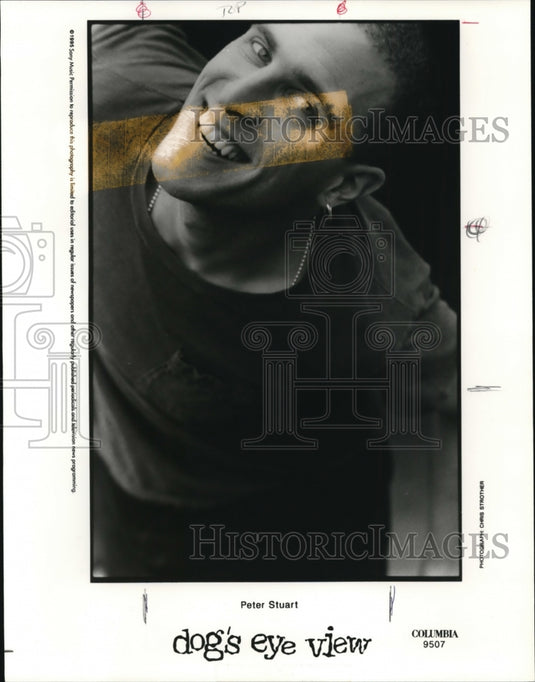 1995 Press Photo Peter Stuart of Dog's Eye View - cvp85062- Historic Images