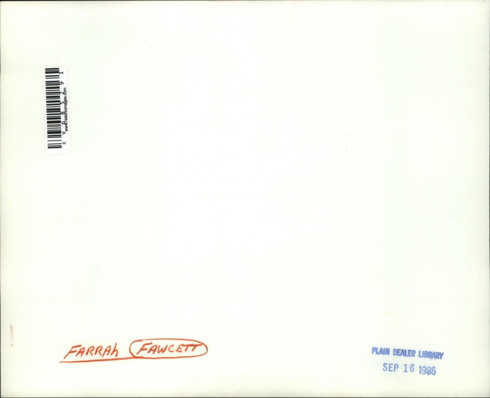 1986 Press Photo Farrah Fawcett in Extremities. - cvp85291