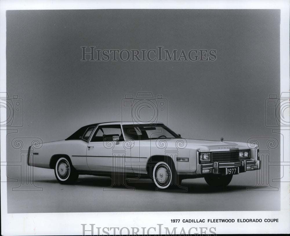 1976 Press Photo The 1977 Cadillac Fleetwood Eldorado Coupe - cvp85436- Historic Images