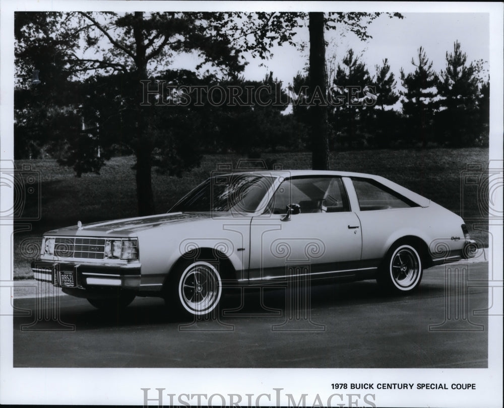 1978 Press Photo The 1978 Buick Century Special Coupe - cvp85672- Historic Images