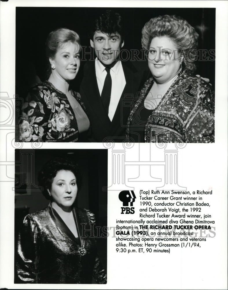 1994 Press Photo Ruth Ann Swenson and others in The Richard Tucker Opera Gala.- Historic Images