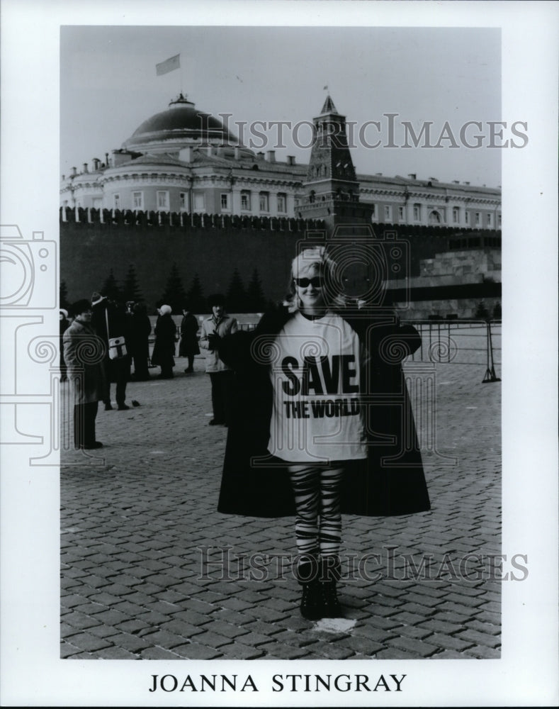 1986 Press Photo Joanna Stingray - cvp86394- Historic Images