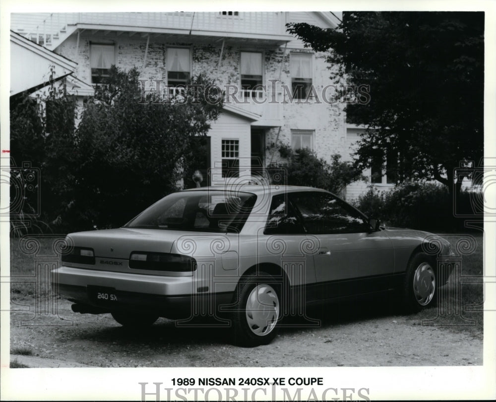 1988 Press Photo 1989 Nissan 240SX XE Coupe - cvp86527- Historic Images