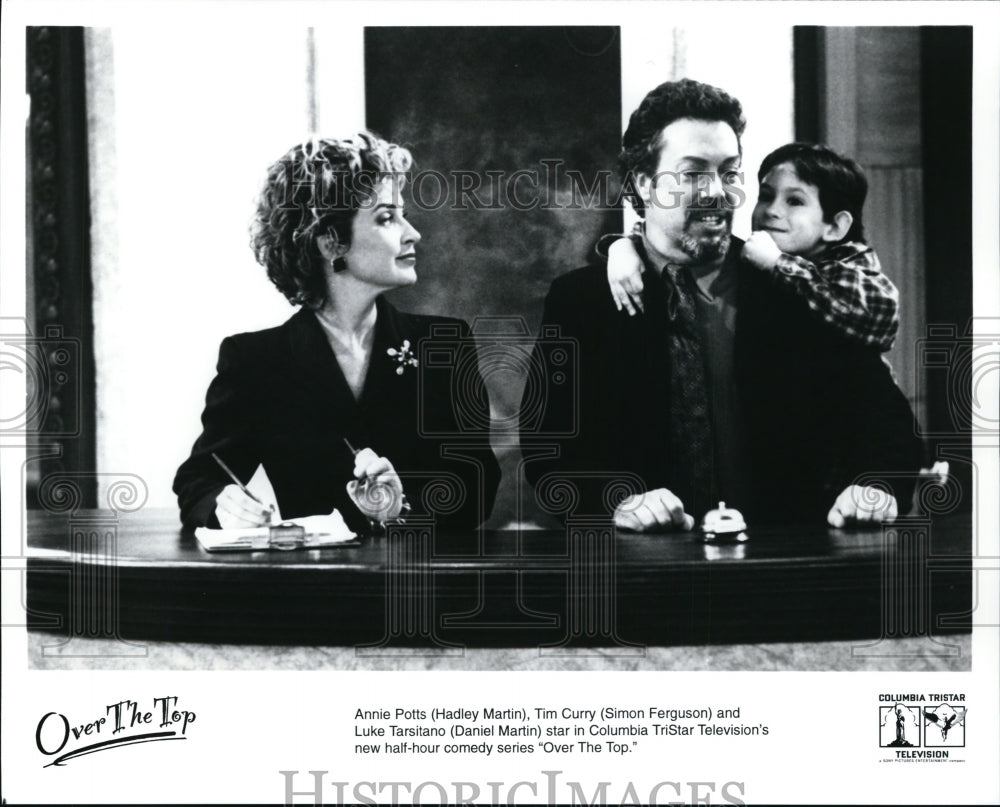 Press Photo "Over The Top" with Hadley Martin,Simon Ferguson,Daniel Martin- Historic Images