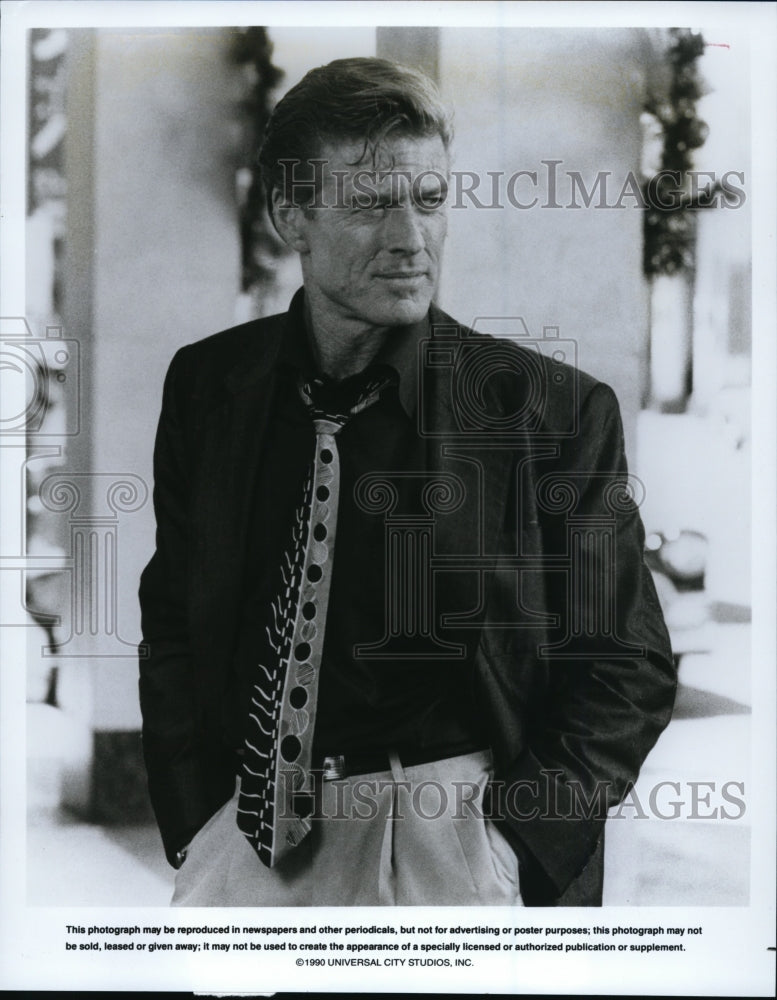 1990 Press Photo Robert Redford-Pollack: :The Men and Their Movies - cvp87318- Historic Images