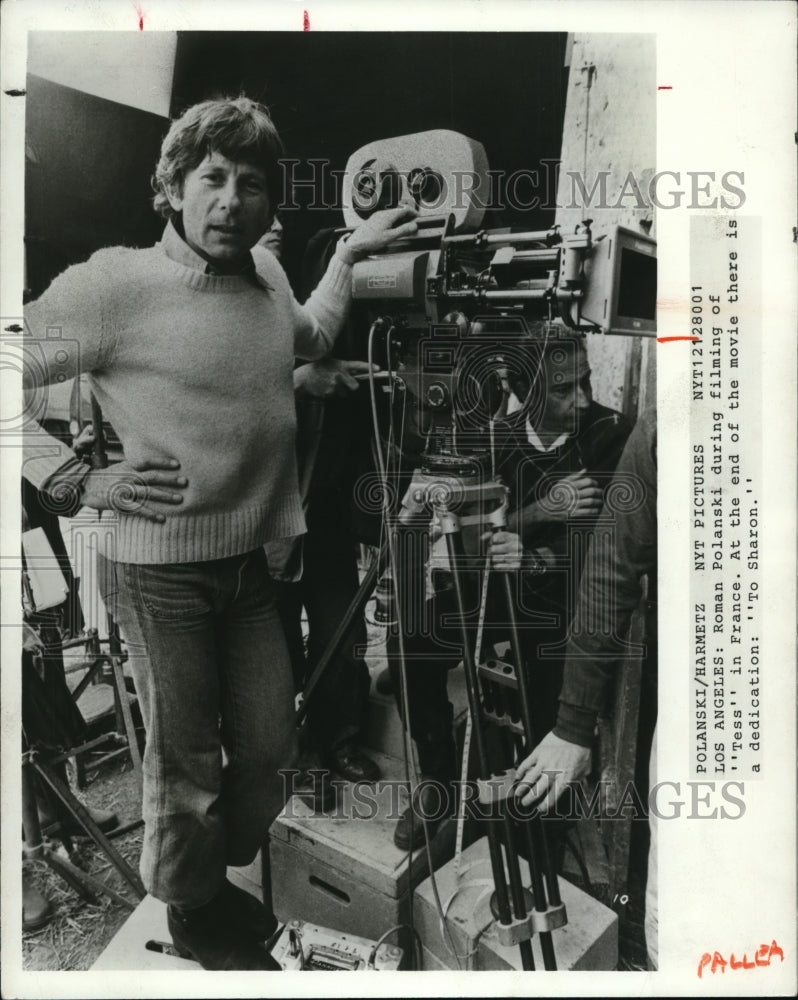 1981 Press Photo Roman Polanski-Tess movie - cvp87627- Historic Images