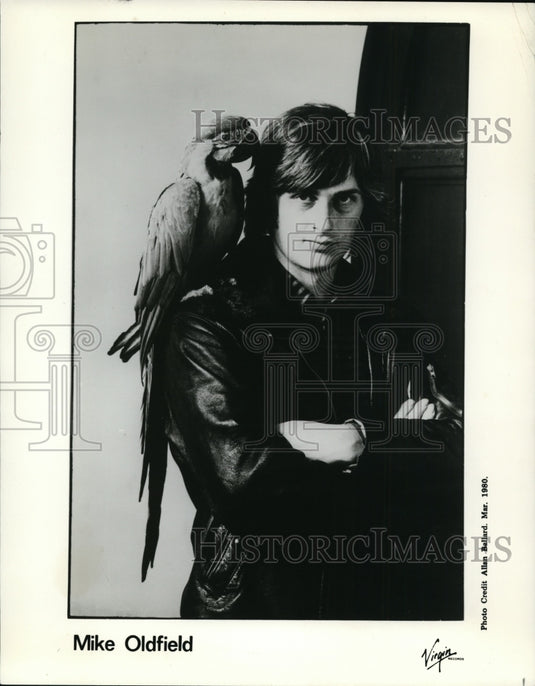 1980 Press Photo Mike Oldfield - cvp87850- Historic Images