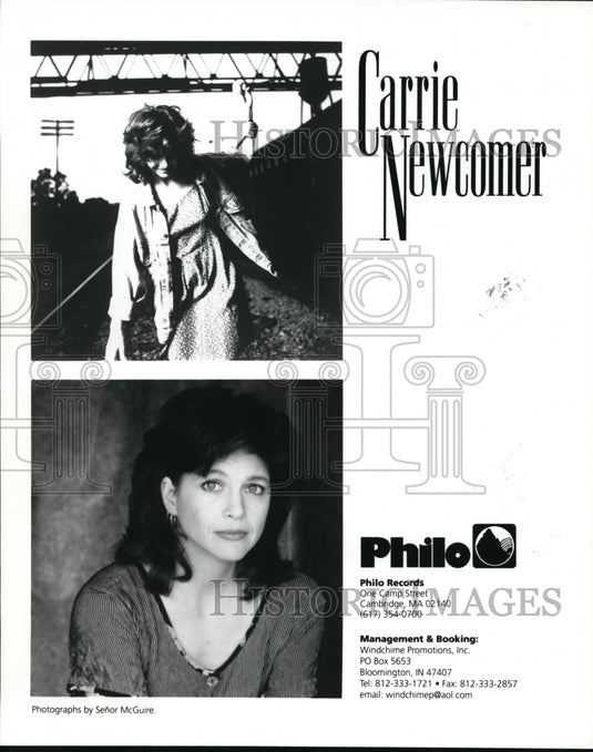 1996 Press Photo Carrie Newcomer. - cvp87889- Historic Images