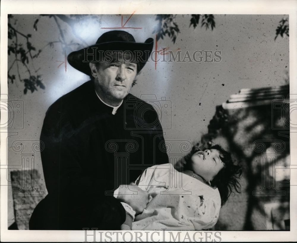 1972 Press Photo Robert Mitchum in The Wrath of God. - cvp88220- Historic Images