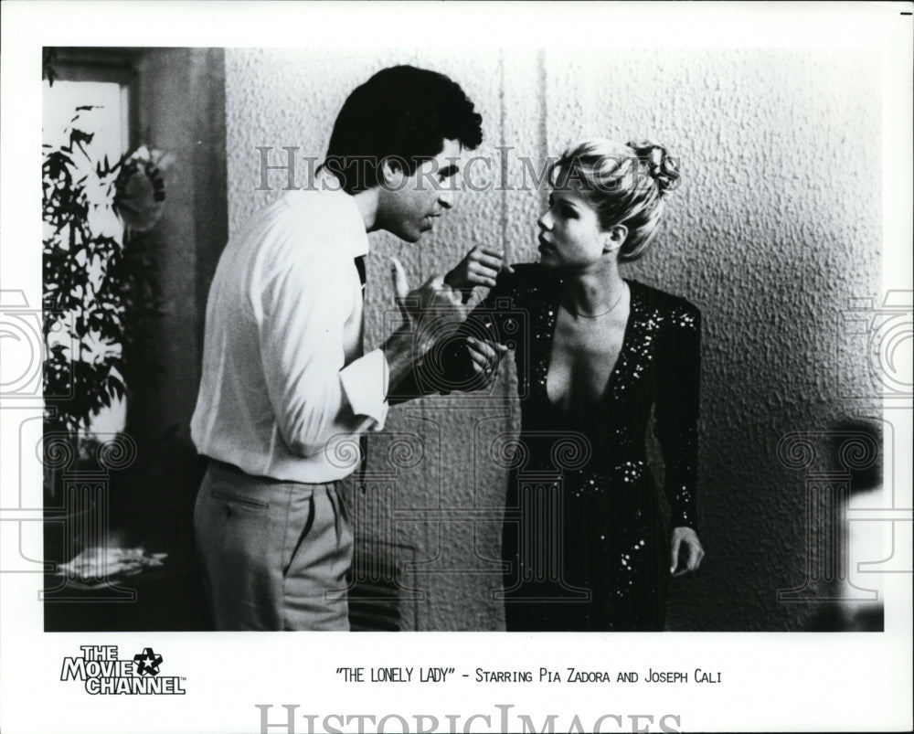 1985 Press Photo The Lonely Lady-Pia Zadora and Joseph Cali - cvp88407- Historic Images