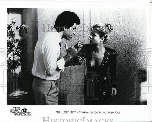 1985 Press Photo The Lonely Lady-Pia Zadora and Joseph Cali - cvp88407- Historic Images