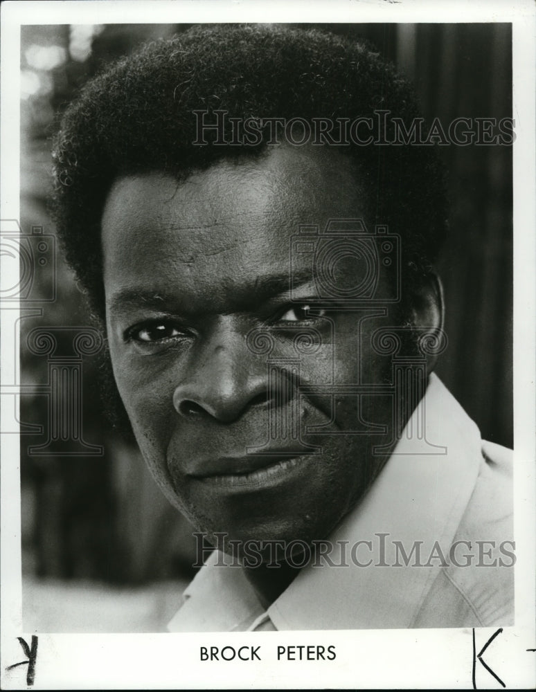 Press Photo Brock Peters - cvp88999- Historic Images