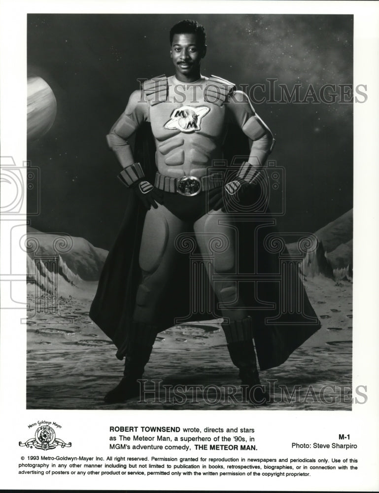 Press Photo Robert Townsend, wrote, directs, stars-The Meteor Man - cvp90161- Historic Images