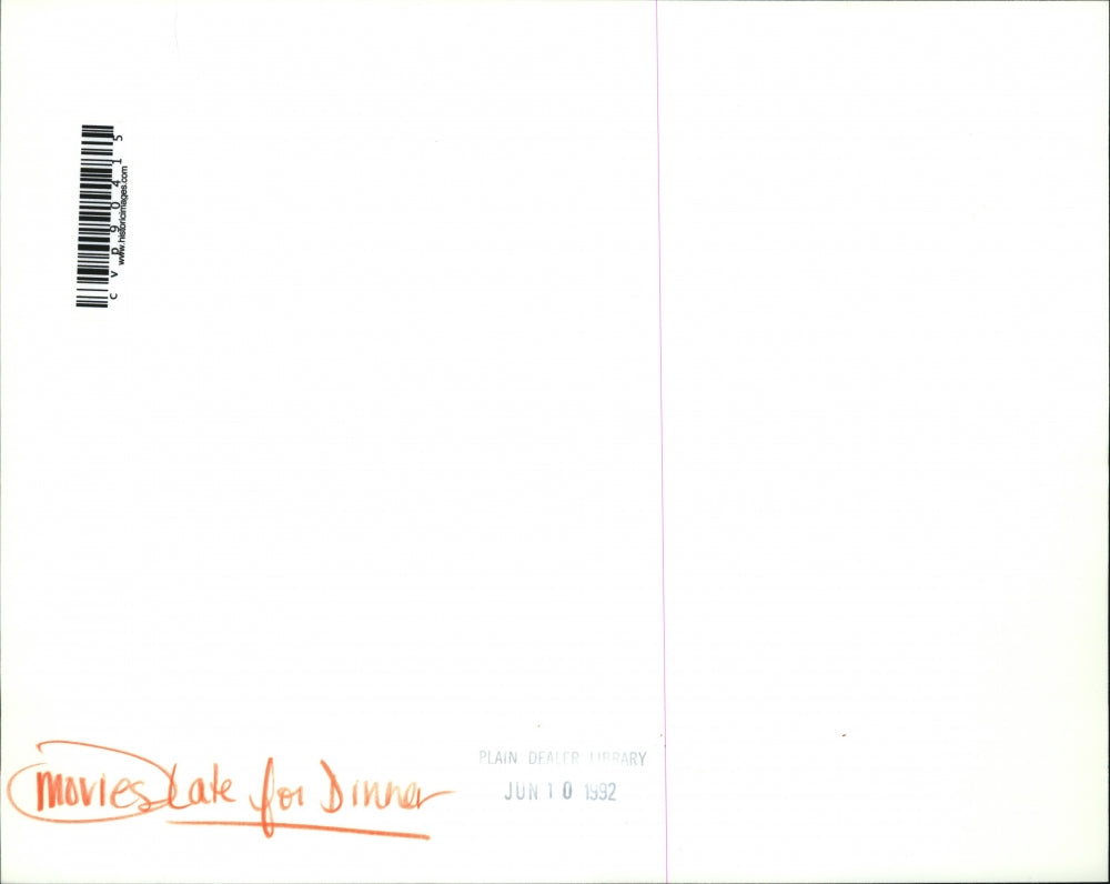 1991 Press Photo Marcia Gay Harden stars in "Late For Dinner" - cvp90415