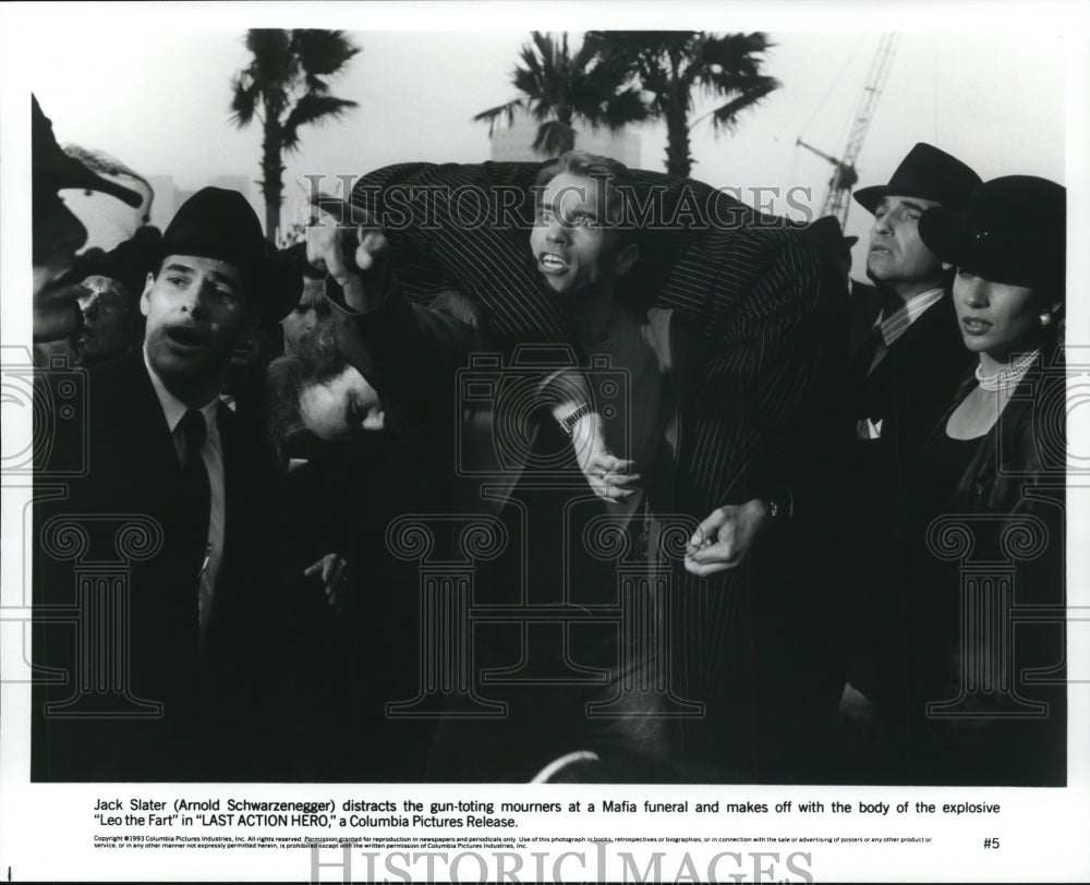 Press Photo Last Action Hero-Arnold Schwarzenegger - cvp90795- Historic Images