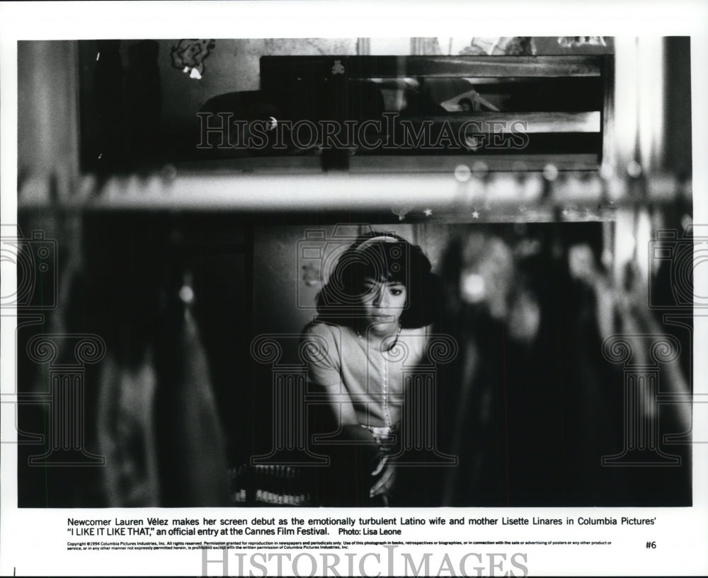1995 Press Photo I Like It Like That movie scene-Lauren Velez - cvp90935- Historic Images