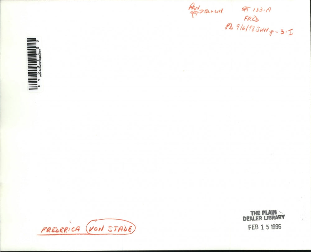 1996 Press Photo Frederica Von Stade, mezzo-soprano - cvp91138