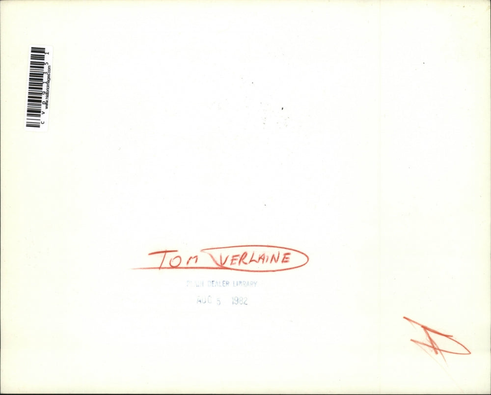 1982 Press Photo Tom Verlaine, singer and musician. - cvp91351