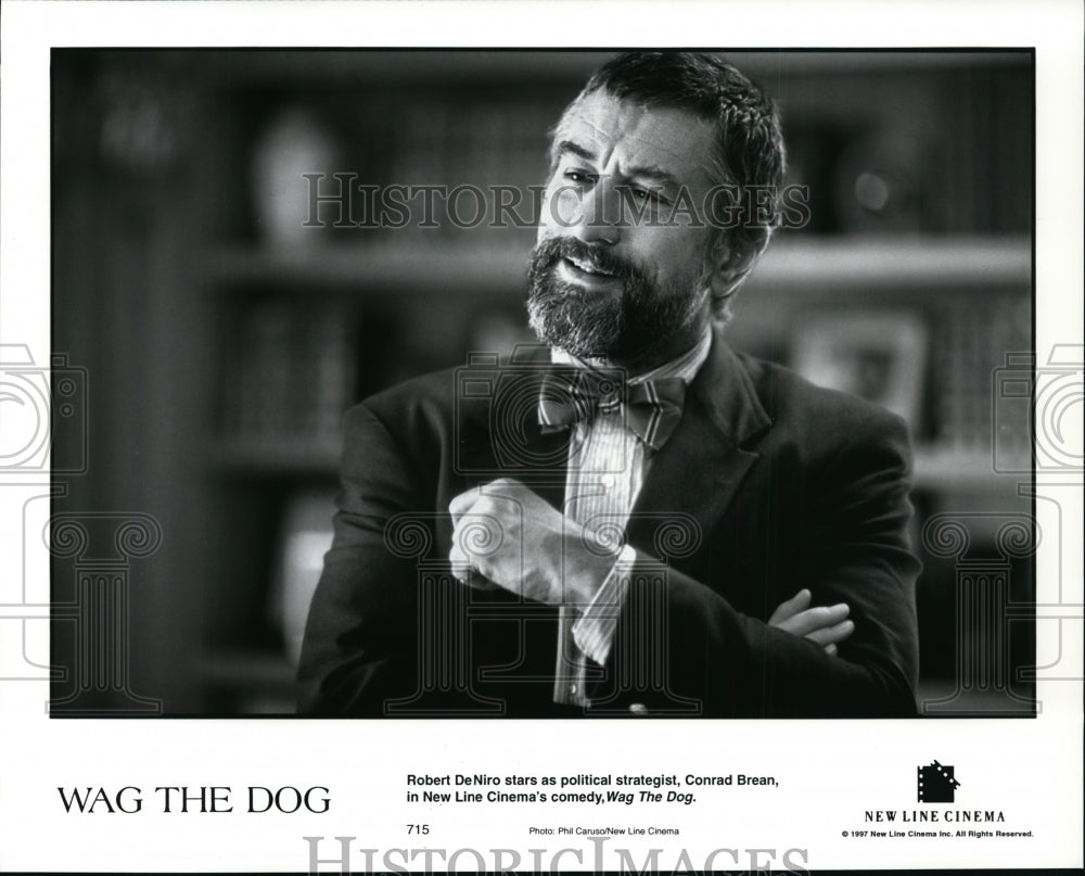 Press Photo Robert De Niro-Wag The Dog - cvp91427- Historic Images