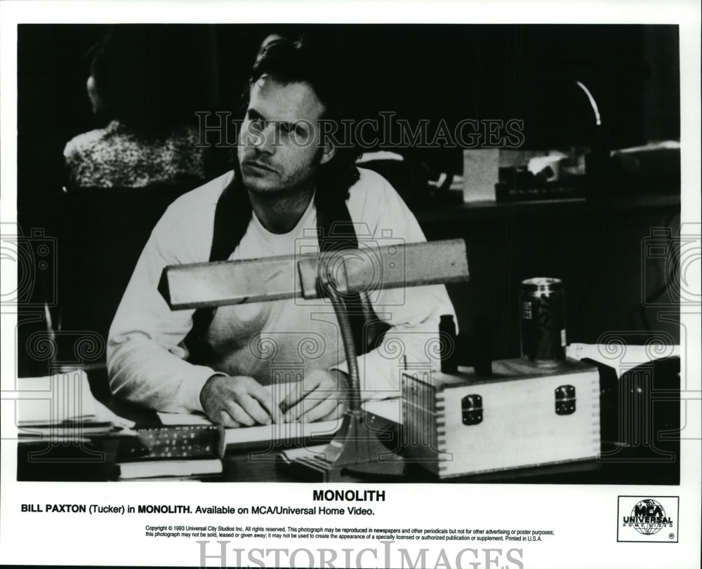 1993 Press Photo Bill Paxton in Monolith. - cvp91569- Historic Images