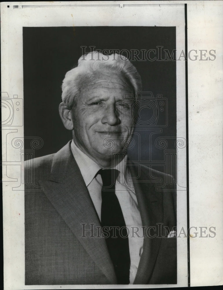 1965 Press Photo Spencer Tracy-actor - cvp91609- Historic Images