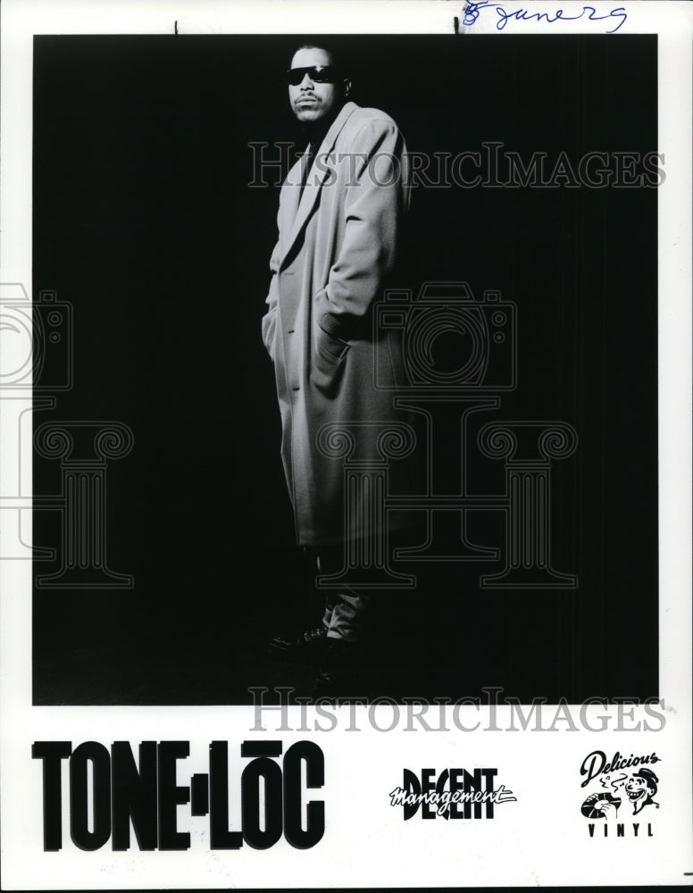 1991 Press Photo Anthony Terrell Smith aka: Tone-L?c American rapper and actor.- Historic Images