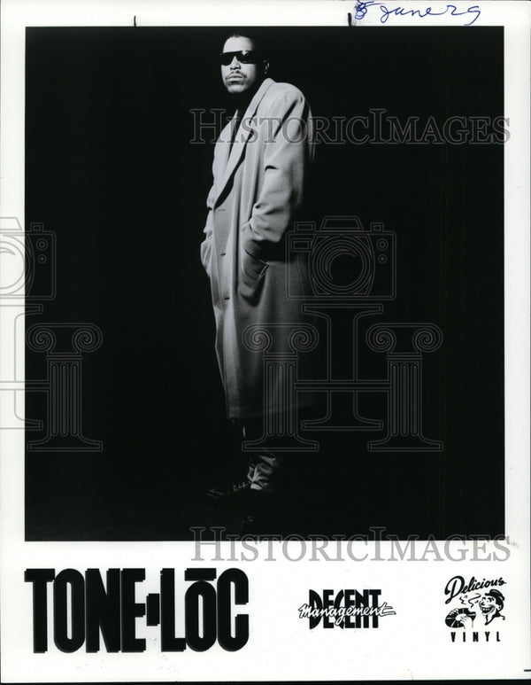 1991 Press Photo Anthony Terrell Smith aka: Tone-L?c American rapper ...