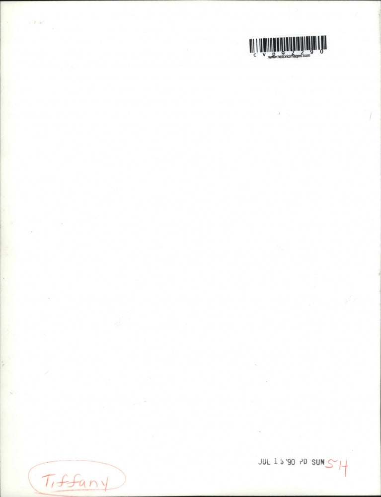 1990 Press Photo Recording star TIFFANY stars as the voice of Judy Jetson