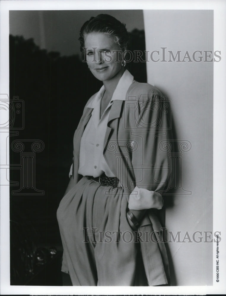 1990 Press Photo Sharon Gless in &quot;The Trials of Rosie O&#39;Neill.&quot; - cvp92568- Historic Images