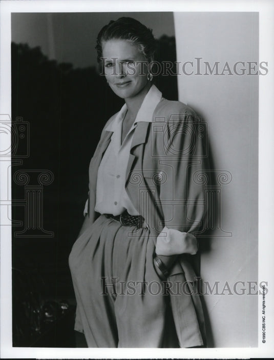 1990 Press Photo Sharon Gless in "The Trials of Rosie O'Neill." - cvp92568- Historic Images