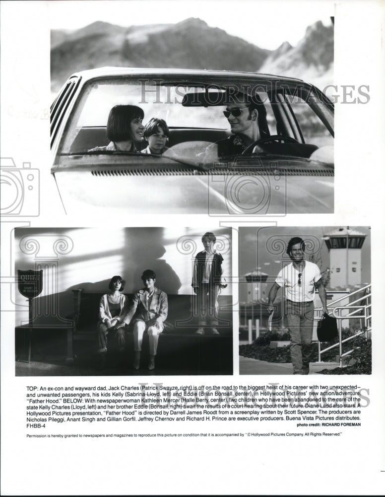1994 Press Photo Father Hood movie scenes - cvp92575- Historic Images