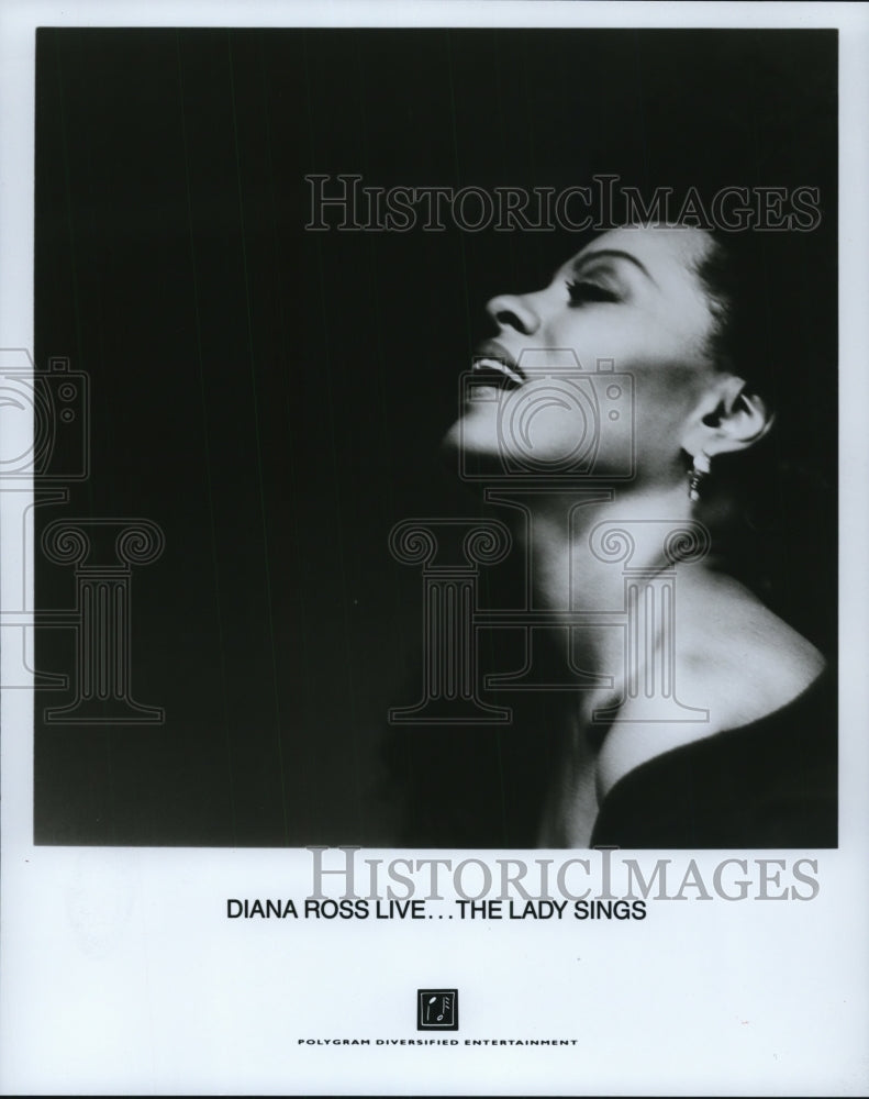 1995 Press Photo Gene Ross, the Lady Sings - cvp92636