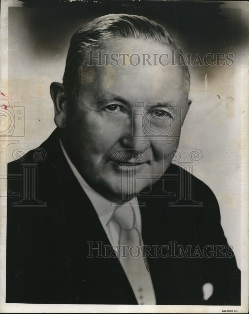 1961 Press Photo William J. Rogers, director of port control - cvp92711