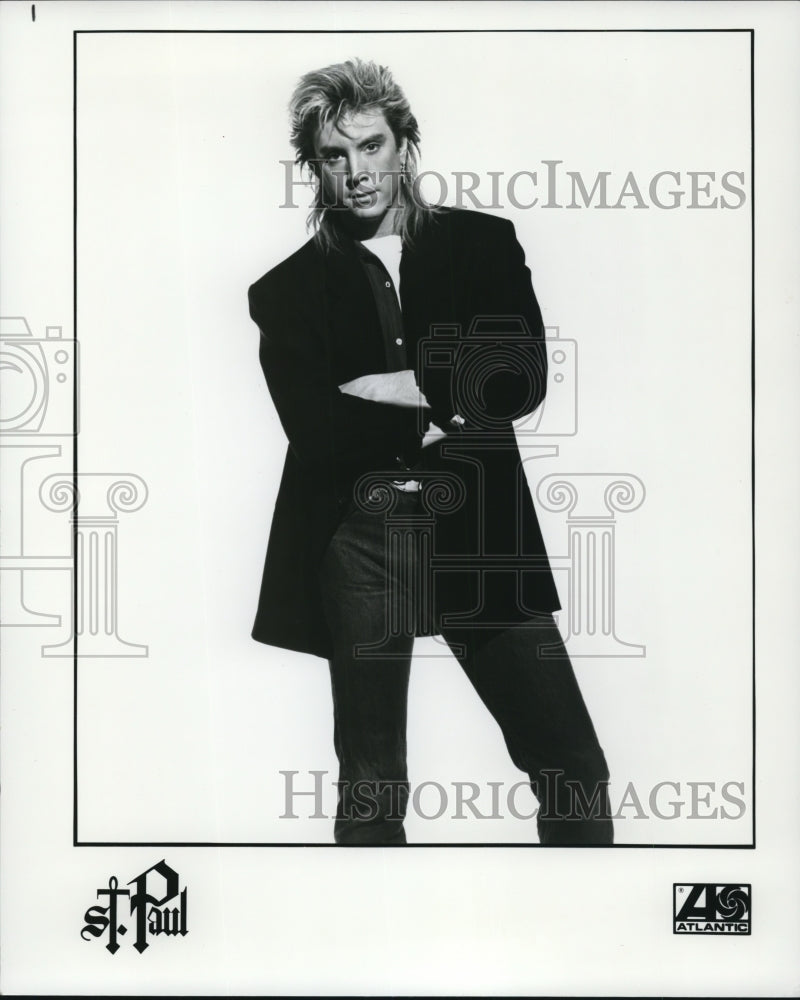 1990 Press Photo St. Paul, rock singer and musician. - cvp92884- Historic Images