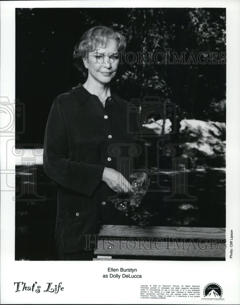 2000 Press Photo Ellen Burstyn in That's Life. - cvp93180- Historic Images