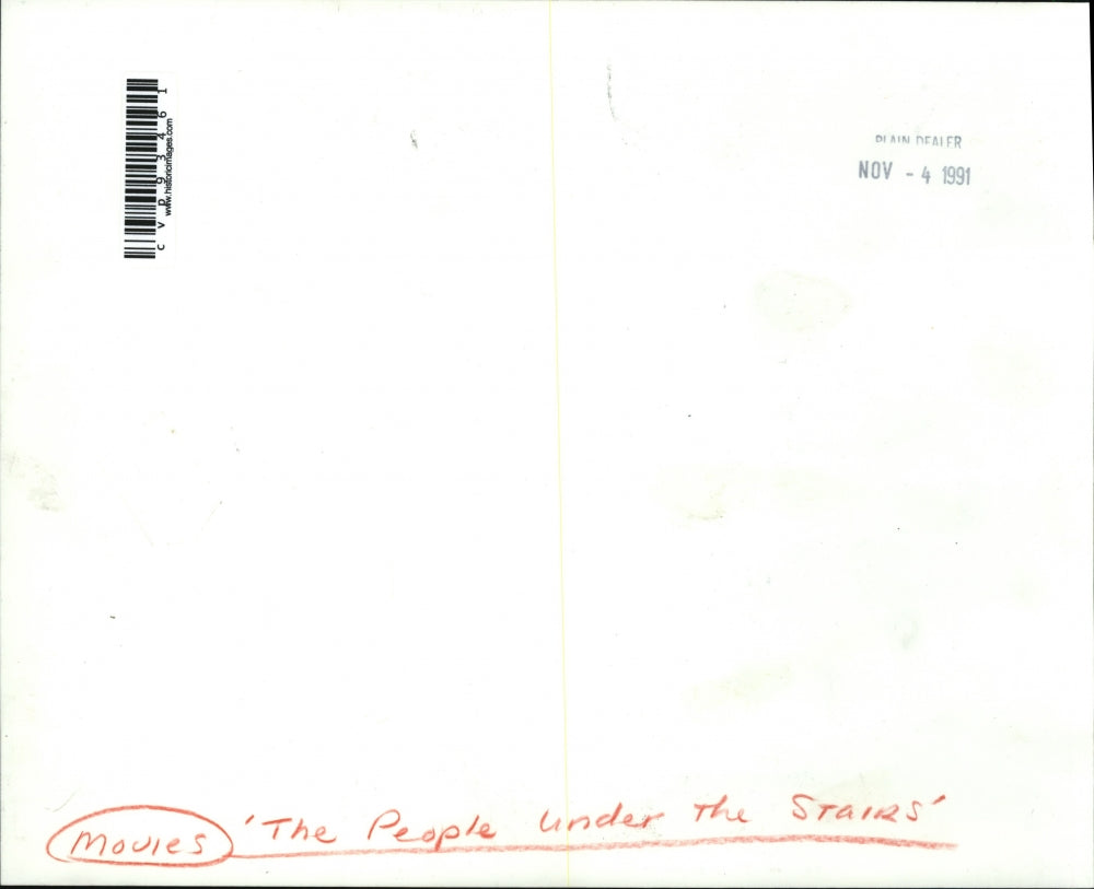 1991 Press Photo Ving Rhames and Brandon Adams in The People Under the Stairs.