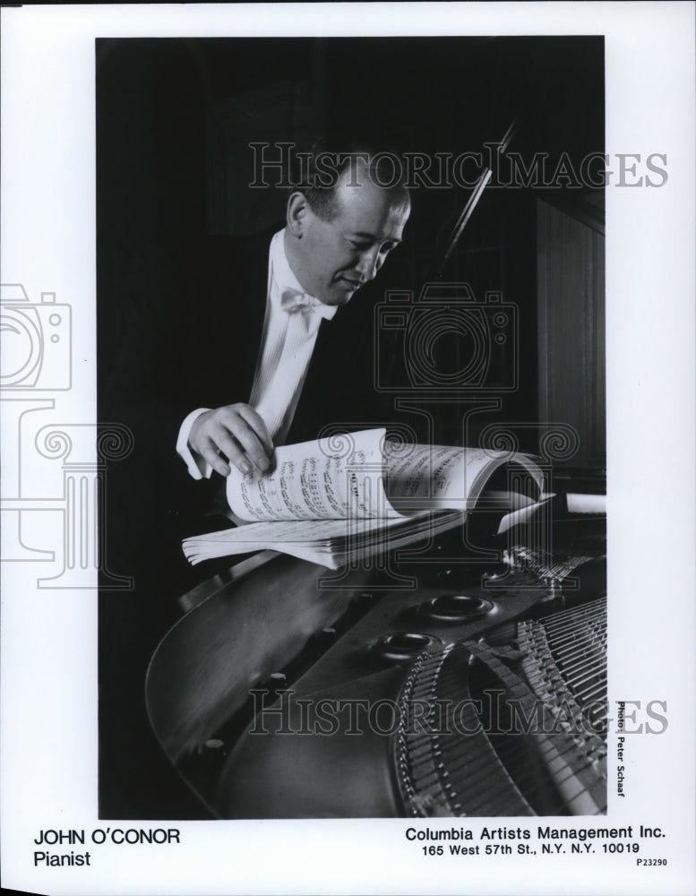 1991 Press Photo John O&#39;Conor, Pianist - cvp93767- Historic Images