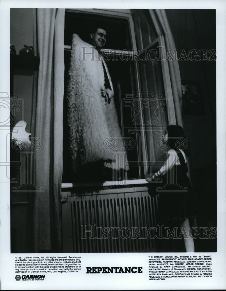 1988 Press Photo Repentance movie scene - cvp93843- Historic Images