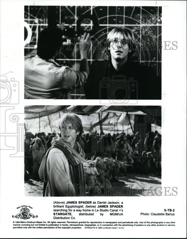 1994 Press Photo James Spader in Stargate - cvp93886- Historic Images