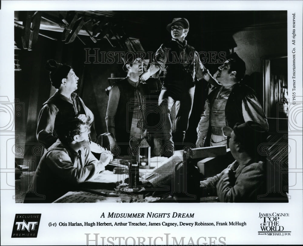 1993 Press Photo Otis Harlan and the other casts of "A Midsummer Night's Dream"